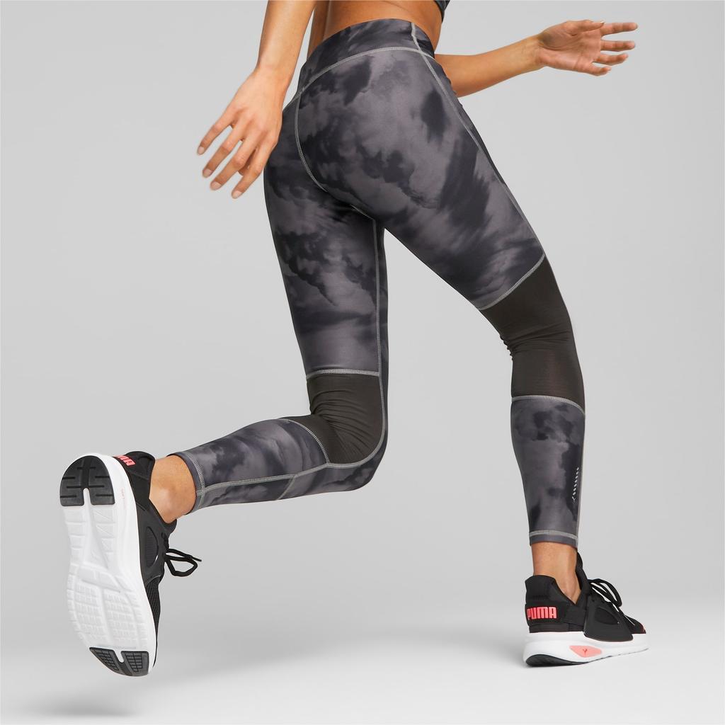 PUMA RUN FAVORITE AOP Sports Pants Women's Black 524540-01