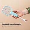 Mini USB Electric Fly Swatter 3000V Portable Travel Lightweight Indoor Outdoor Gnats Trap UV Lamp Automatic Fly Zapper Racket