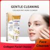 Очищающее средство для лица с коллагеном и антивозрастное очищающее средство с коллагеном и очищающее средство для лица с коллагеном, отбеливающим и омолаживающим эффектом, 100 грамм