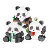 Набор из 3 предметов Fubao Aibao Panda Giant Panda, популярные корейские игрушки
