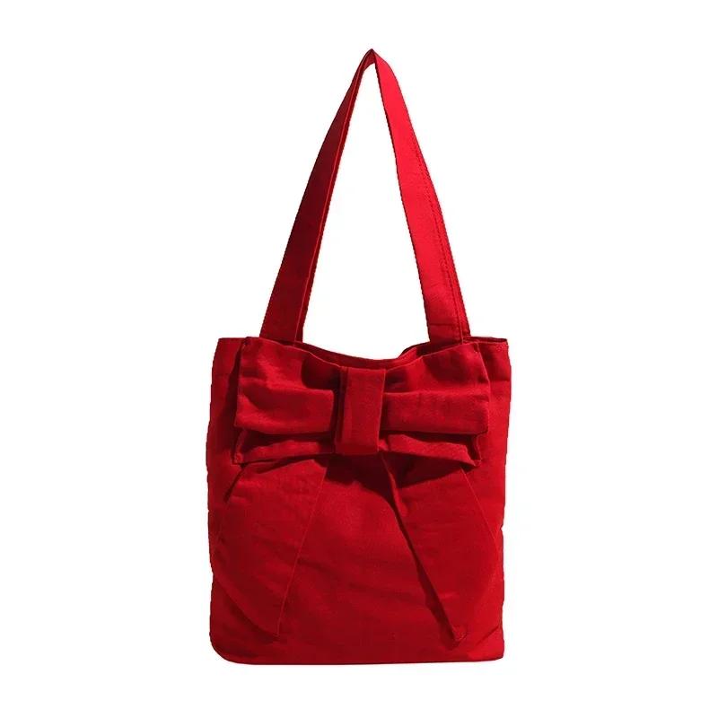 Повседневные сумки через плечо большой вместимости на молнии с внутренним отделением для женщин, популярная холщовая сумка