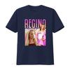 Винтажная футболка Regina George 2000-х для фанатов телешоу Стильный ретро-дизайн Винтажная стирка Графический повседневный модный