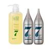 Head Spa 7 Biotin Sham Tree Shampoo 740g X 1 + Treatment The Premium 210ml X 2