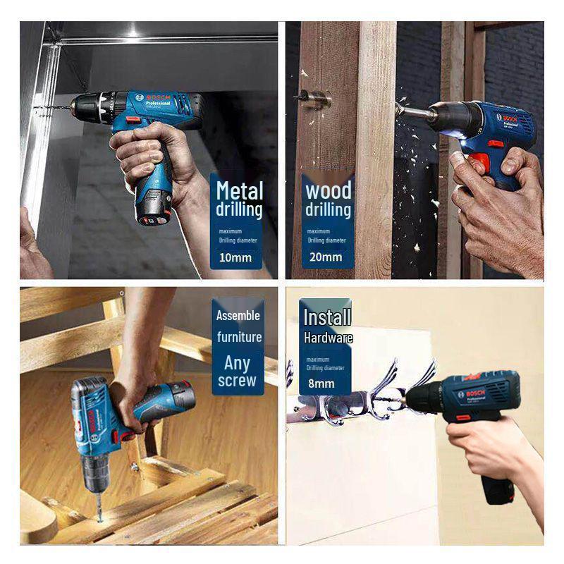 Bosch 12V Rechargeable Hand Drill & Electric Screwdriver GSR120-LI