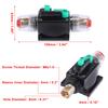 X AUTOHAUX Reset Circuit Breaker Audio Inline Fuse Holder Protector for Truck Boat RV DC /24V/32V 30 Amp