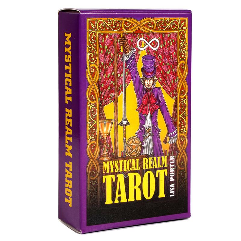 Mystical Realm Tarot 78 Full-Color Cards A Unique, Hand Drawn Compilation of Vibrant Tarot Cards