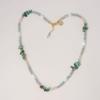 Objet213 Zigzag Turquoise Natural Stone Necklace