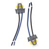 2Pcs H11 H8 Female Adapter Wiring Harness Socket Connector for Fog Light Headlamp