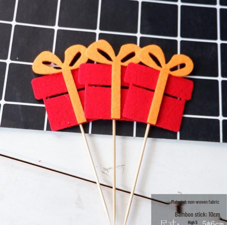 Рождественский декор: Вставки для карточек, Топперы для торта, Гирлянда из чашек, Украшения для венков, Клубничная башня, Мультяшные украшения в виде звезд и деревьев.