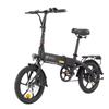 DYU A1F Pro Folding Electric Bike, 250W Motor, 36V 7.5Ah Battery, 16 Inch Tires, Black