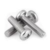 304 Stainless Steel M4 Round Head Cross Recess Screws