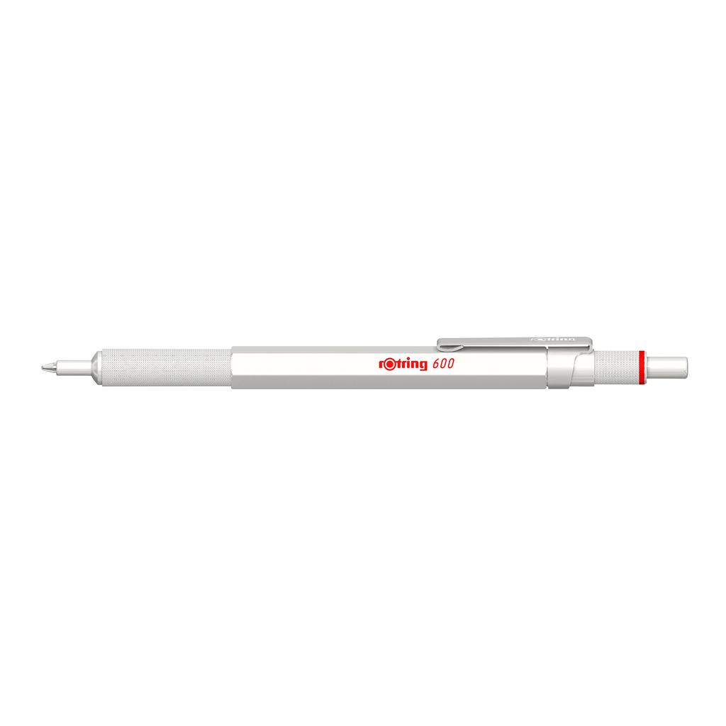 ROTRING 600 Ballpoint Pen M Medium Point Knock Type Luxury Brand Gift Pearl White 2183890 Japanese Genuine Product Oil-based