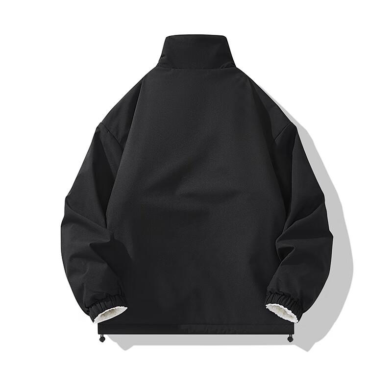 NASA GISS Men's Reversible Lamb Wool Puffer Jacket