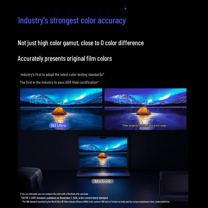 JMGO N3 Ultra 4K Triple-Color Laser Projector (CN version)