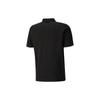 Puma Logo Letter Print Short Sleeve Polo Shirt Men Polo Shirts Black 848736-01