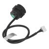 Laser Infrared Ranging Sensor NPN 1cm To 200cm Sensing High Accuracy IP67 Obstacle Avoidance Laser Range Module DC 5‑24V