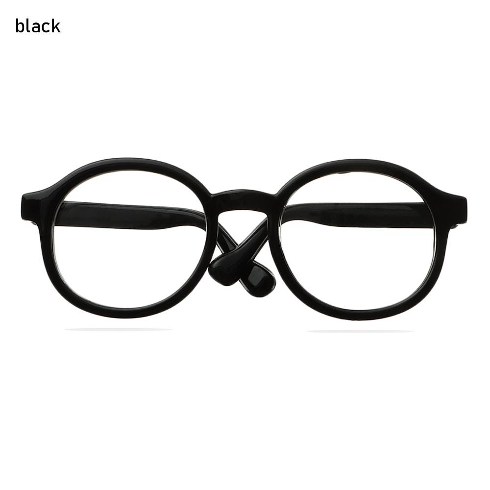 Симпатичные пеленальные игрушки 9 см, круглые очки, аксессуары, куклы, стеклянные украшения для кукол