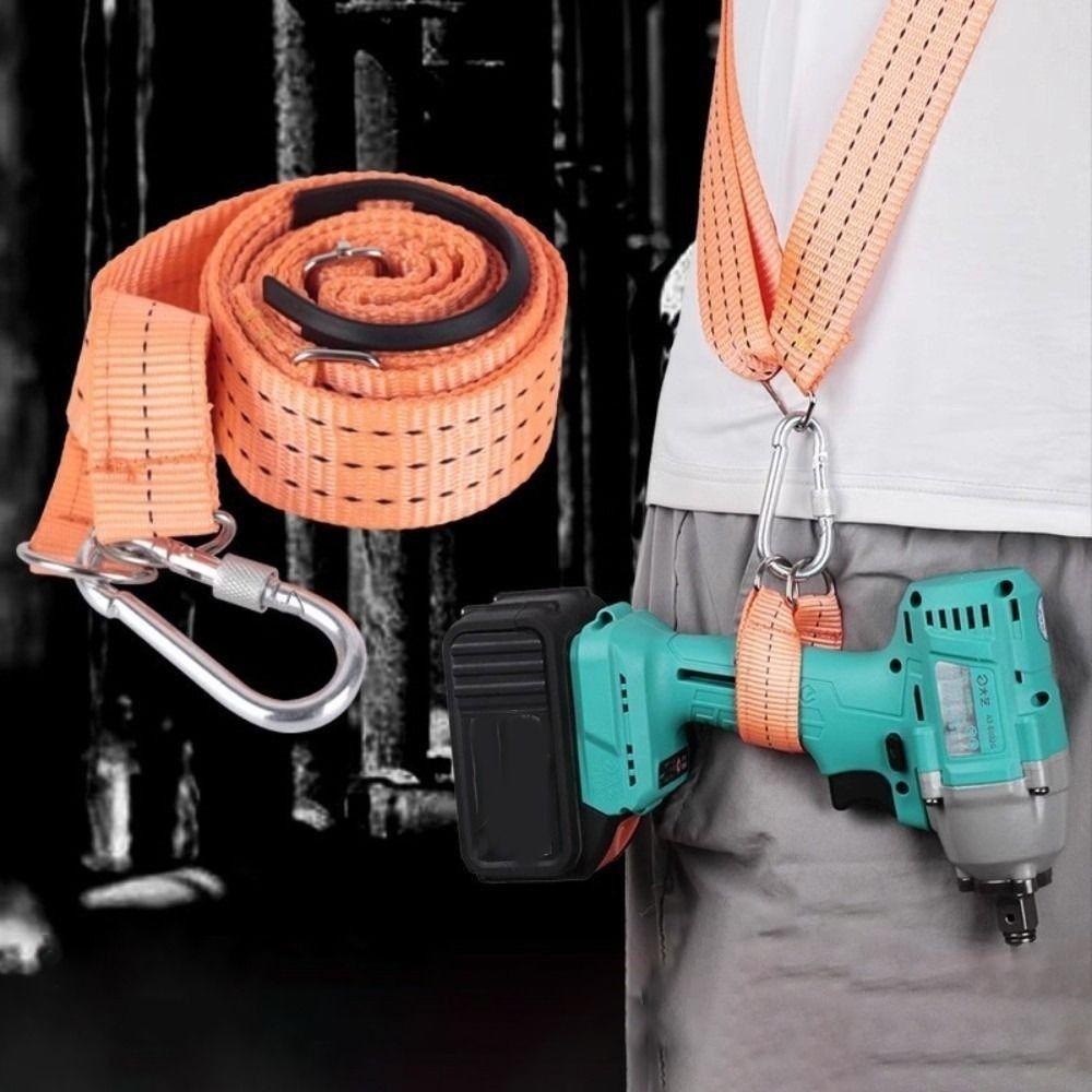 Nylon Drill Shoulder Strap Secure Fit Electric Wrench Strap Cordless Impact Wrench