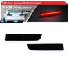 Smoked Led Rear Bumper Reflector Light For Mitsubishi Lancer Evo Outlander Sport RVR ASX Evolution X Tail Brake Stop Lamp