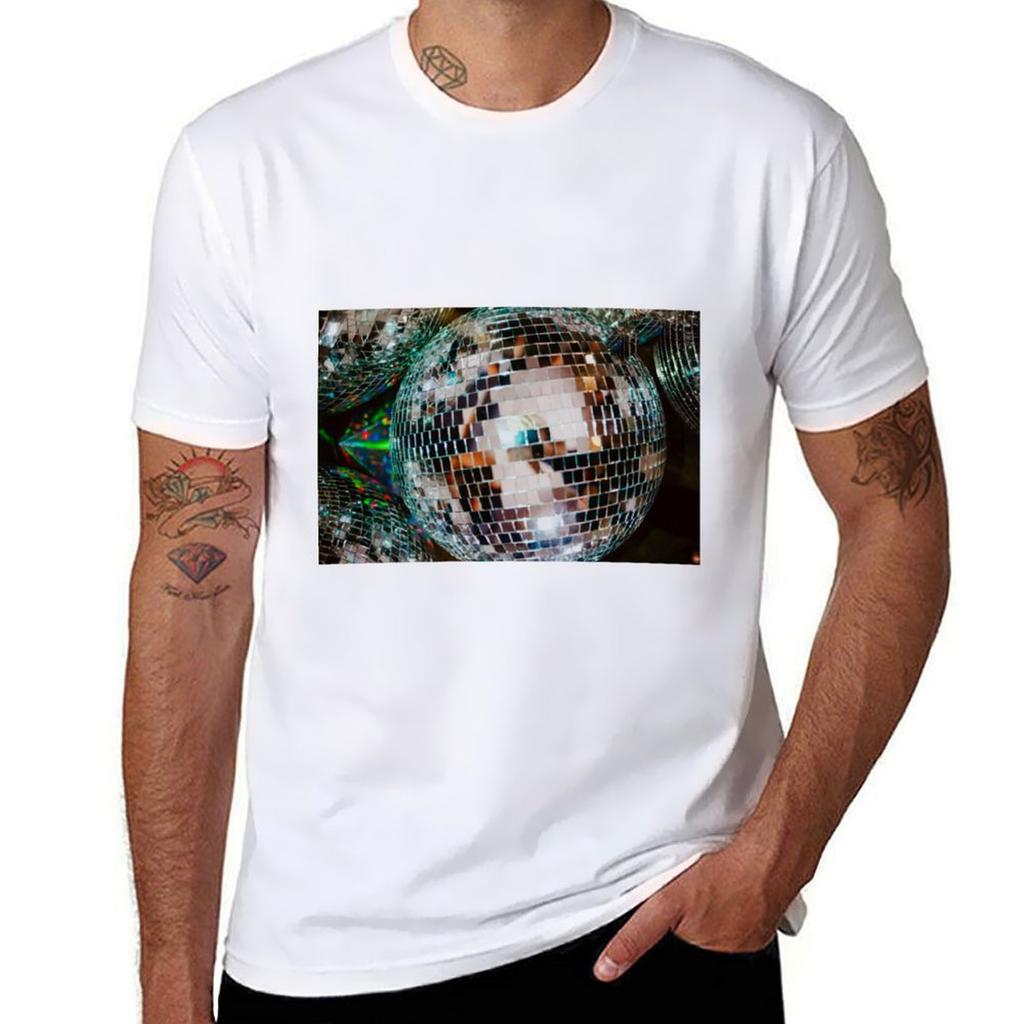 Silver Disco Balls Disco Club Dance Floor TShirt Halloween Theme TShirt