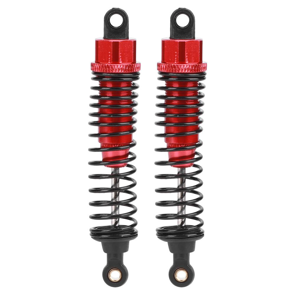 2pcs 110 Metal Shock Struts Damper Fit for HSP RC Car Model Part Accessory Red100MM