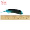 10-15cm Goose Feathers Trim 50pcs Long Decoration Plumas Big Small Black Mix Colored White Bulk For Crafts Hat Carnival Salon