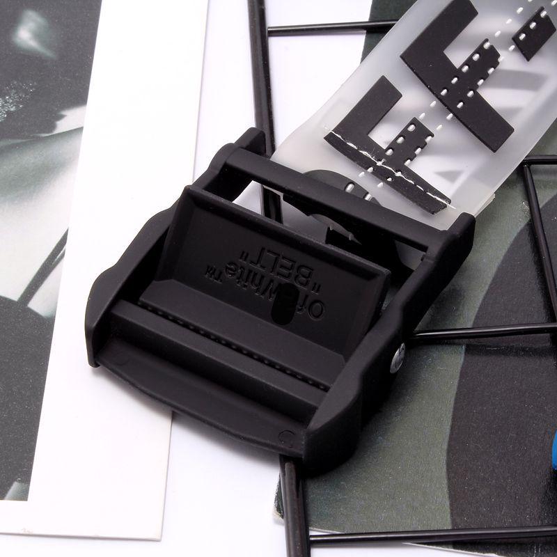 Прозрачный промышленный ремень-стропа, подтвержденная версия - Модный мужской аксессуар для высокой моды