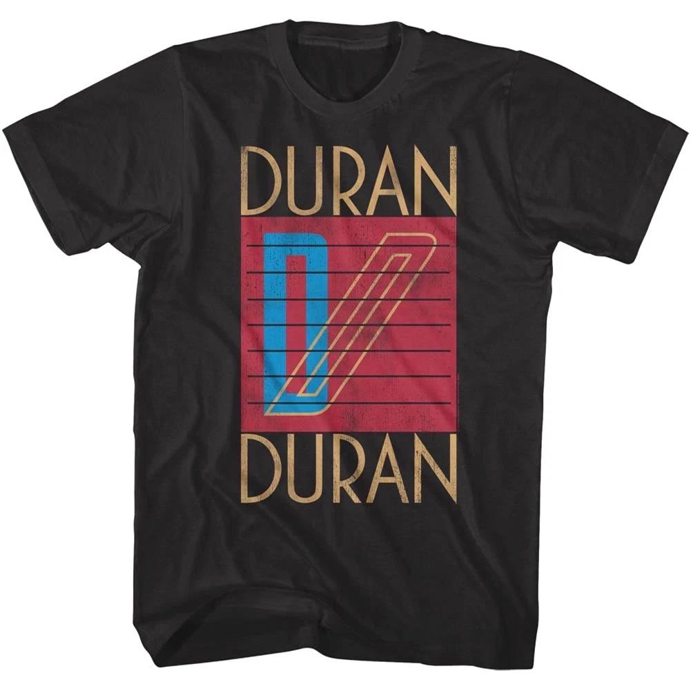 New Duran Duran Logo Art 80's Pop Men's Tee Rock Band Album Concert Tour Merch High-end Luxury Is for Both Men and Women Top Y2k