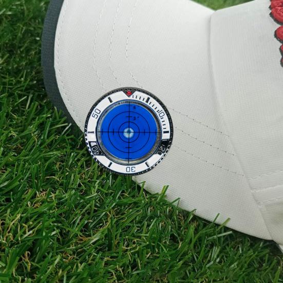 Железный маркер для мяча для гольфа с высокой точностью, портативный паттинг-грин-ридер, зажим для маркера для гольфа, профессиональное оборудование для обучения зеленому чтению, гольф