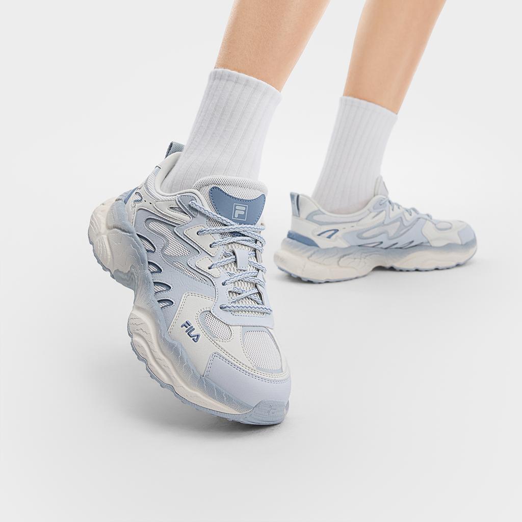 Fila Папоротник Модный Личность Классический Ретро Спортивный Повседневный Удобный Толстая Подошва Прочный Дышащий Легкий Низкий Верх Папины Кроссовки F12M622118FSP