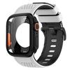 Silicone Band PC Case+Strap Screen Protective Cover for Watch 11 10 9 8 7 6 SE3 46mm 44mm 45mm Change To Ultra 3/2 49mm