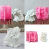 Mother and Child Elephant Molds Silicone Mould Ornament Molds Candle Molds Soap Molds Casting Molds for Home Decoration