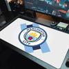 Manchester City Football Club Print  Cushion Non-slip Laptop Tablet Big Mousepad XXL Mat Mini PC Playmat With Lock edge