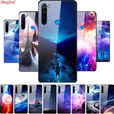 Роскошный стеклянный чехол для Xiaomi Redmi Note 8T, мягкий бампер, задняя крышка для Xiaomi Redmi Note 8T, чехол 8 T Redmi Note 8 Pro, чехол