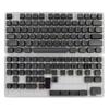 133Key Gray Mist Themed Keycap XDA Profile PBT Dye Sublimation Keycap Set for Customs Mechanical Keyboards