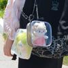 Сумка-коляска для куклы 10 см: Прозрачный ПВХ пакет для демонстрации фигурок знаменитостей и хлопковых кукол