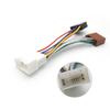 Car 20 Pin ISO Stereo AUDIO Wire Harness Cable Adapter Plug Connector for Mitsubishi Outlander Lancer Pajero V73 V97 For Peugeot