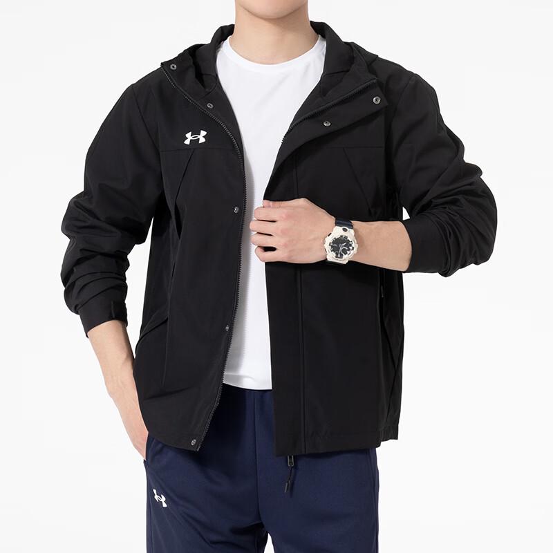 Under Armour Мужская тканая куртка с капюшоном