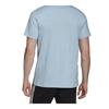 Adidas Originals Trefoil Logo Sports Short Sleeve T-Shirt Men Tops Pink Blue FM3794