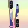 Ремешок Morandi для Xiaomi Mi Band 6 5 4 3, силиконовый браслет, браслет для Amazfit Xiaomi Mi Band 6 5, цветной ремешок для MIBAND 3 4 5 6, браслет на запястье