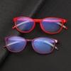 Antifatigue Comfortable Reading Glasses Ultra Light Frame Eye Protection Anti-Blue Light Eyeglasses