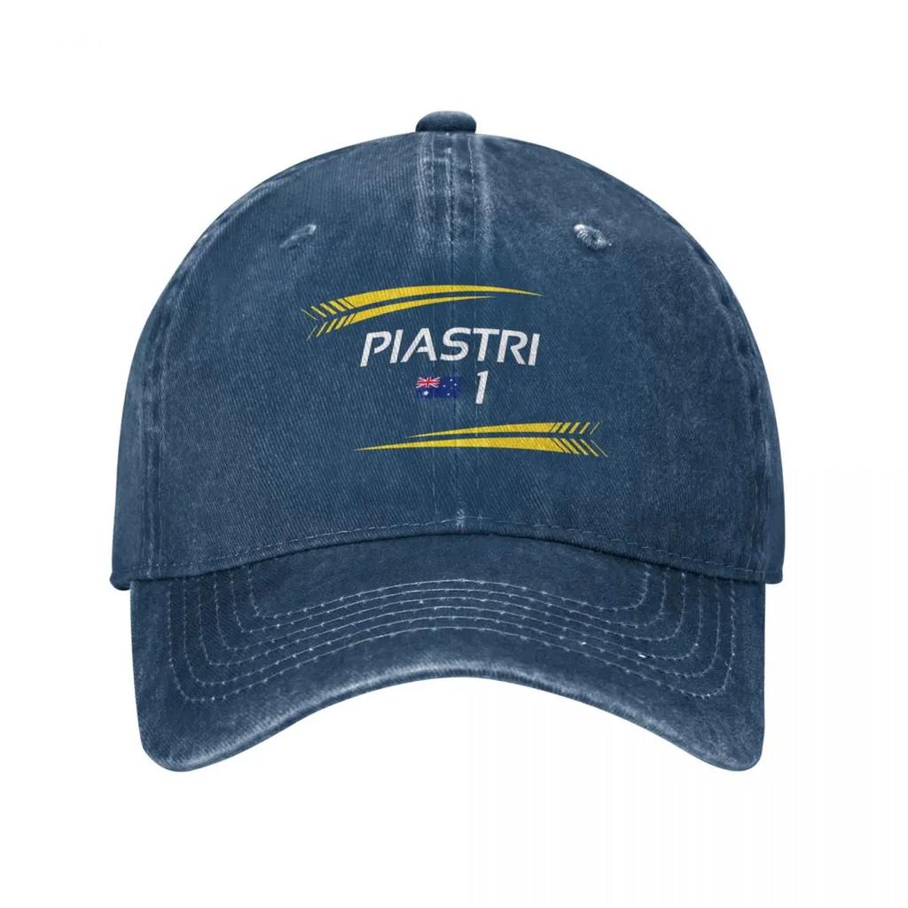 F Piastri black version Baseball Cap Christmas Hat Unique hats Sunscreen Streetwear Hats For Women Unisexs