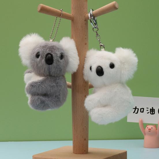Брелок-кукла коала, мультяшный плюшевый подвес для сумки, мягкая набивная игрушка, брелок для ключей для рюкзаков, кошельков, автомобиля, домашнего декора