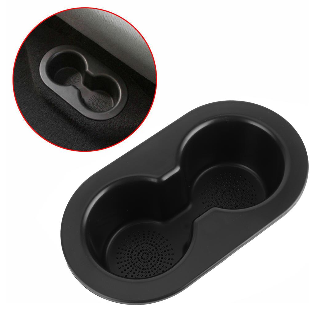 Rear Seat Cup Holder Bottle Storage Dual Drink Cupholder Fit for Dodge Ram 1500 2500 2002‑2016