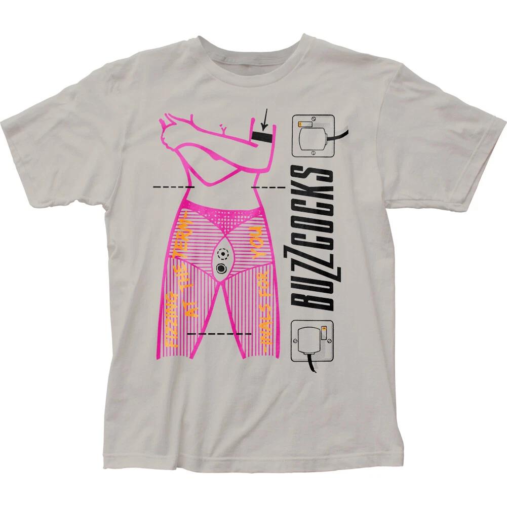 Buzzcocks "Fizzing At The Terminals" 100% Cotton T-shirt Mens Tees Top - M, 2X - FREE SHIPPING