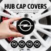 4pcs58/64mm New Car Wheel Center Hub Caps Cover Emblem For Opel Insignia Astra J F Antara Meriva Zafira Corsa Vectra OPC
