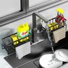 Kitchen Stainless Steel Sink Drain Rack Sponge Storage Faucet Holder Soap Drainer Towel Rack Shelf Organizer Kitchen Accessories