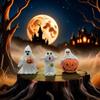 Европейские и американские статуэтки-призраки и тыквы для Хэллоуина, пара, из смолы – Милые праздничные подарки для гостиной