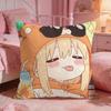 HHimouto UmaruchanS Cushion Cover Premium Comfort Reversible Pillow Cove Two In One Design For Any Room  Car Interior