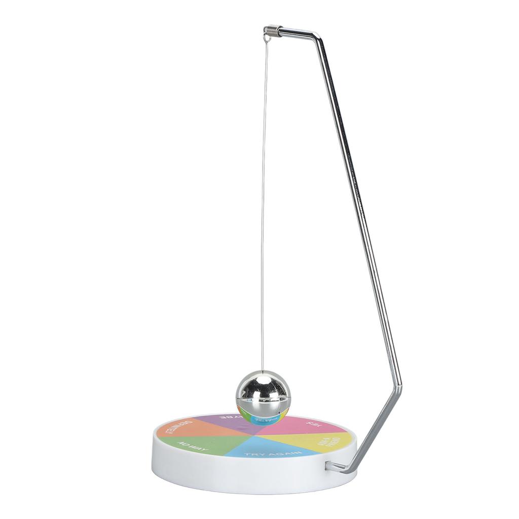 Magnetic Decision Maker Ball Swing Office Desk Decoration Toy Reduce Stress Decision Maker Fortune Teller for